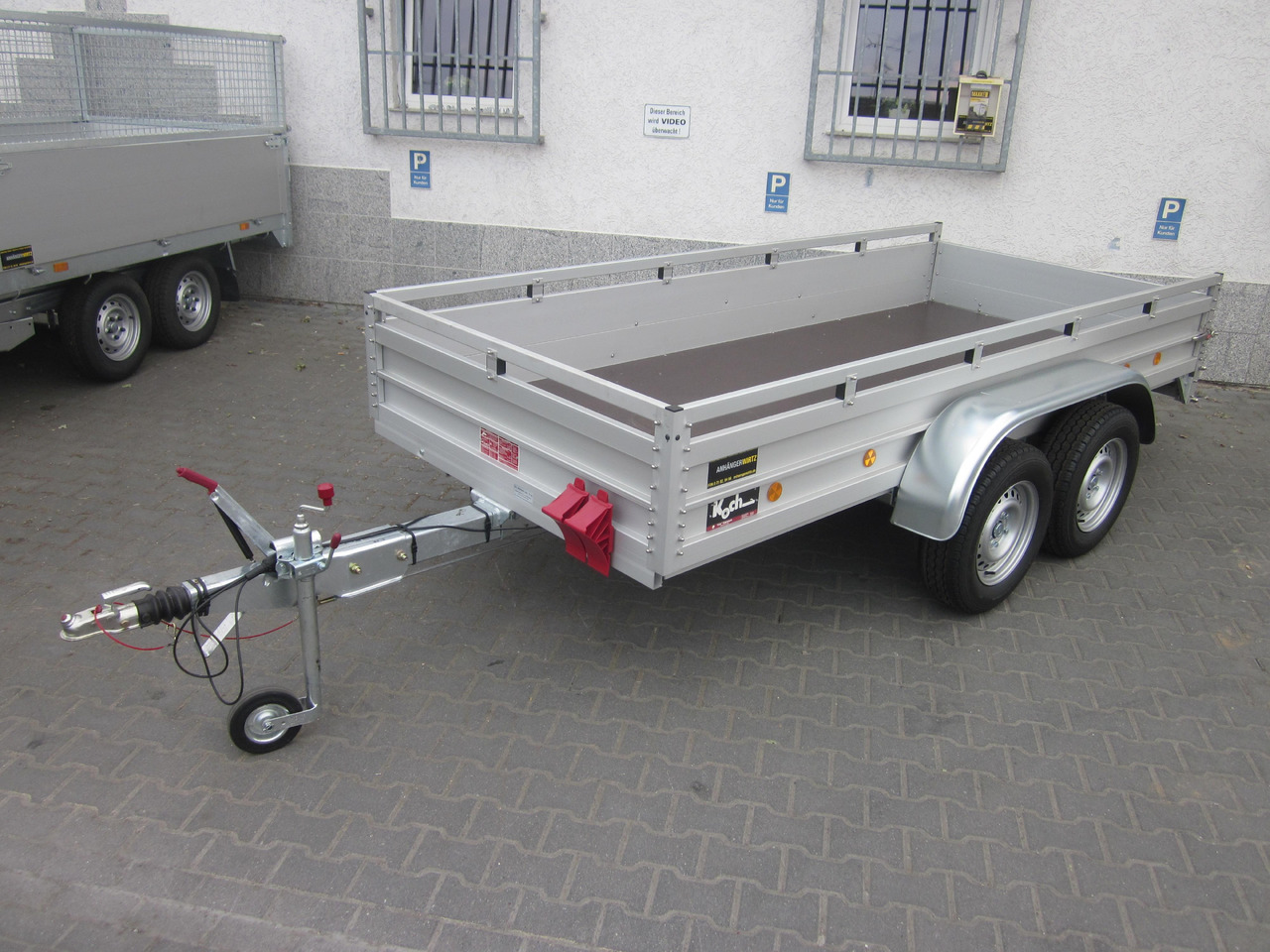 PKW Anhänger Koch Aluline 350x150x44cm (L) 2600kg - Aanhangwagen auto: afbeelding 1 PKW Anhänger Koch Aluline 350x150x44cm (L) 2600kg - Aanhangwagen auto: afbeelding 1