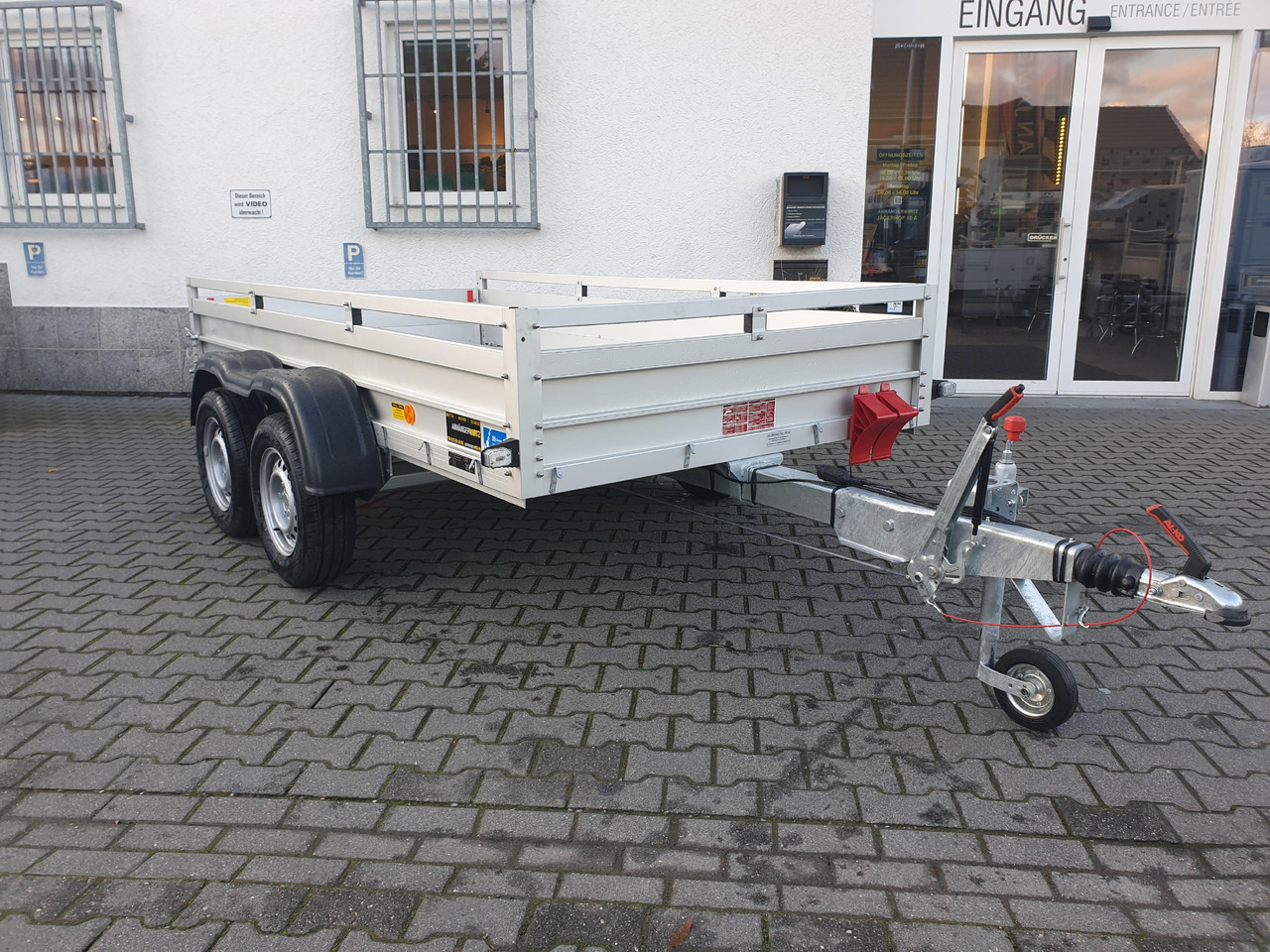 PKW Anhänger Koch Aluline 7.20 150.300.20 Hobbyline 300x150x44cm (M) 2000kg - Open/ Plateau aanhangwagen: afbeelding 2 PKW Anhänger Koch Aluline 7.20 150.300.20 Hobbyline 300x150x44cm (M) 2000kg - Open/ Plateau aanhangwagen: afbeelding 2