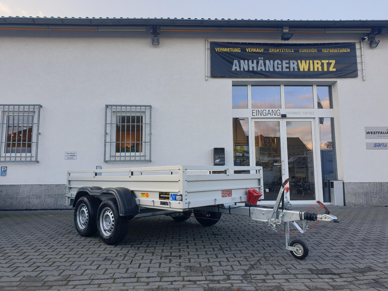 PKW Anhänger Koch Aluline 7.20 150.300.20 Hobbyline 300x150x44cm (M) 2000kg - Open/ Plateau aanhangwagen: afbeelding 3 PKW Anhänger Koch Aluline 7.20 150.300.20 Hobbyline 300x150x44cm (M) 2000kg - Open/ Plateau aanhangwagen: afbeelding 3
