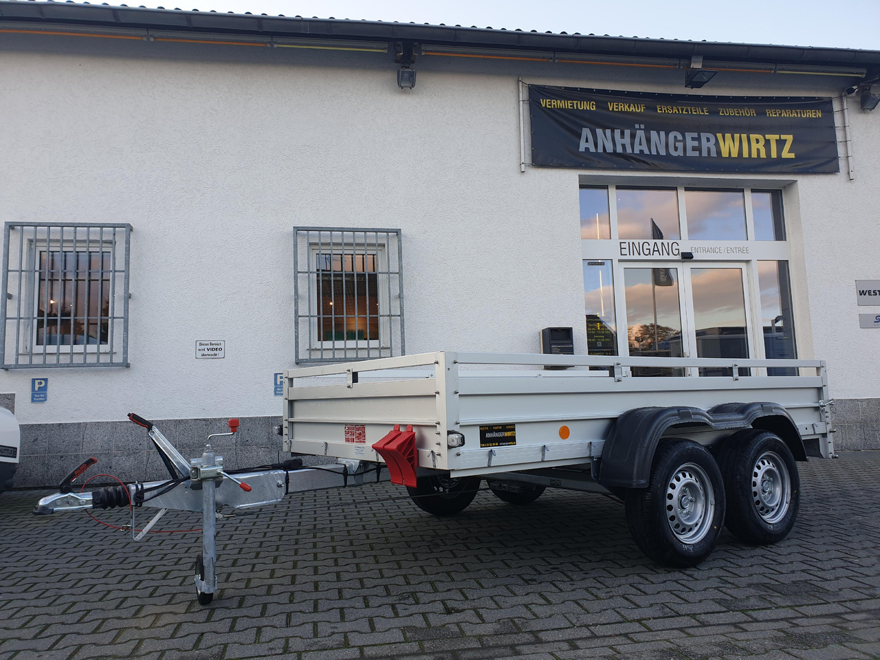 PKW Anhänger Koch Aluline 7.20 150.300.20 Hobbyline 300x150x44cm (M) 2000kg - Open/ Plateau aanhangwagen: afbeelding 1 PKW Anhänger Koch Aluline 7.20 150.300.20 Hobbyline 300x150x44cm (M) 2000kg - Open/ Plateau aanhangwagen: afbeelding 1