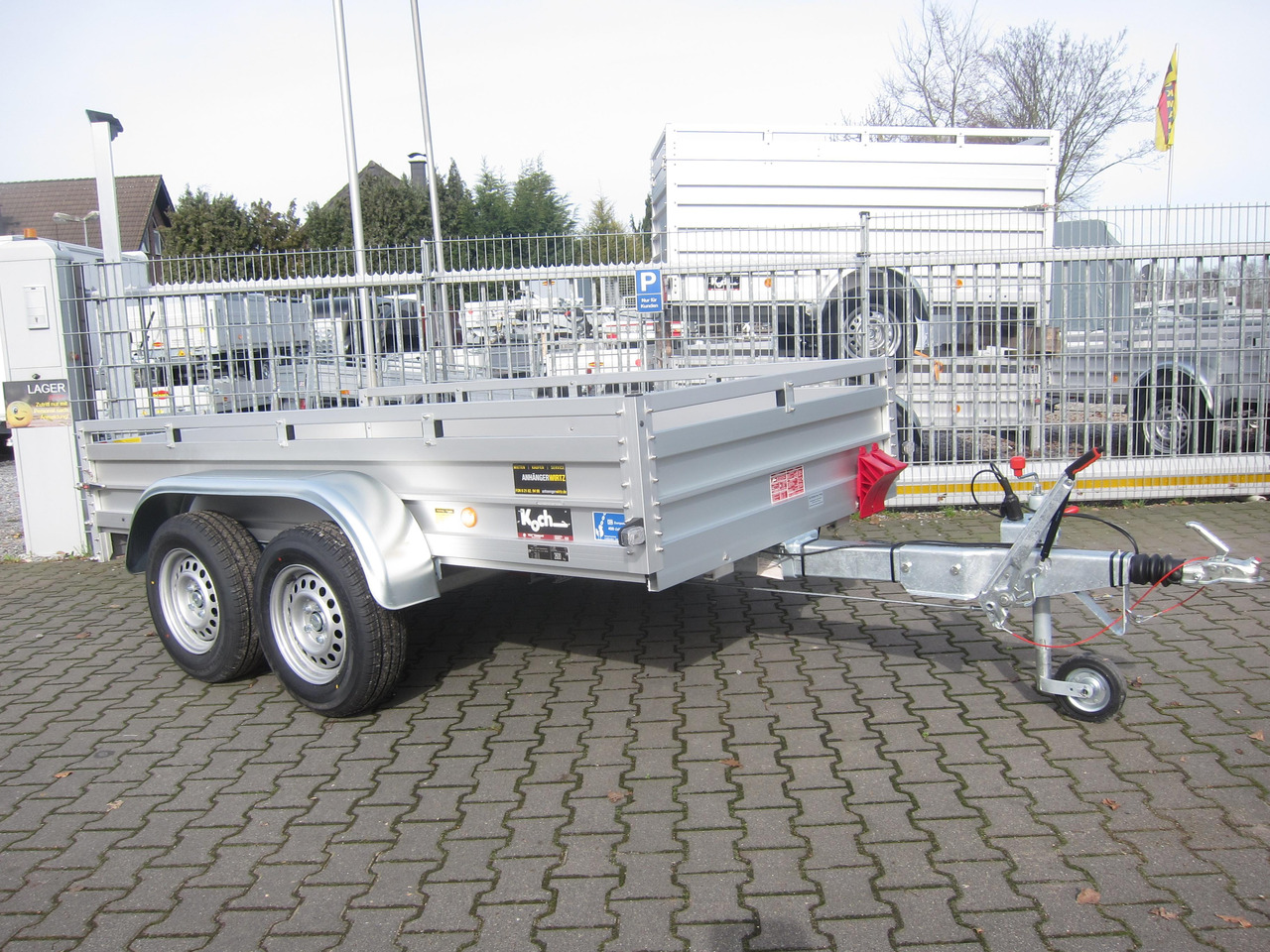 PKW Anhänger Koch Aluline 7.26 300x150x44cm (M) 2600kg Modell 2023 - Aanhangwagen auto: afbeelding 2 PKW Anhänger Koch Aluline 7.26 300x150x44cm (M) 2600kg Modell 2023 - Aanhangwagen auto: afbeelding 2