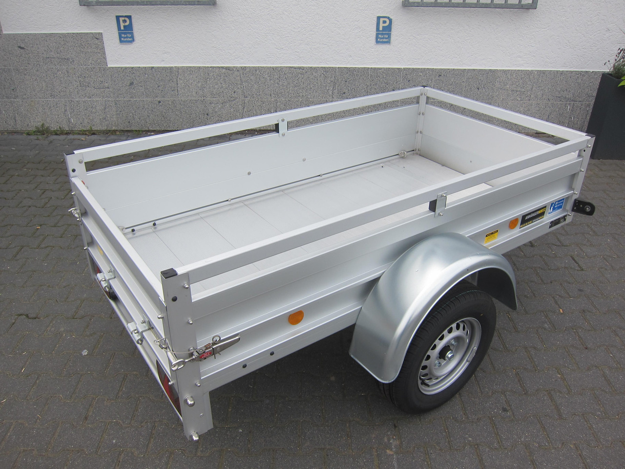 PKW Anhänger Koch Aluline+ U2 205x105x40cm ALUBODEN (XS) 750kg 100 km/H - Aanhangwagen auto: afbeelding 3 PKW Anhänger Koch Aluline+ U2 205x105x40cm ALUBODEN (XS) 750kg 100 km/H - Aanhangwagen auto: afbeelding 3