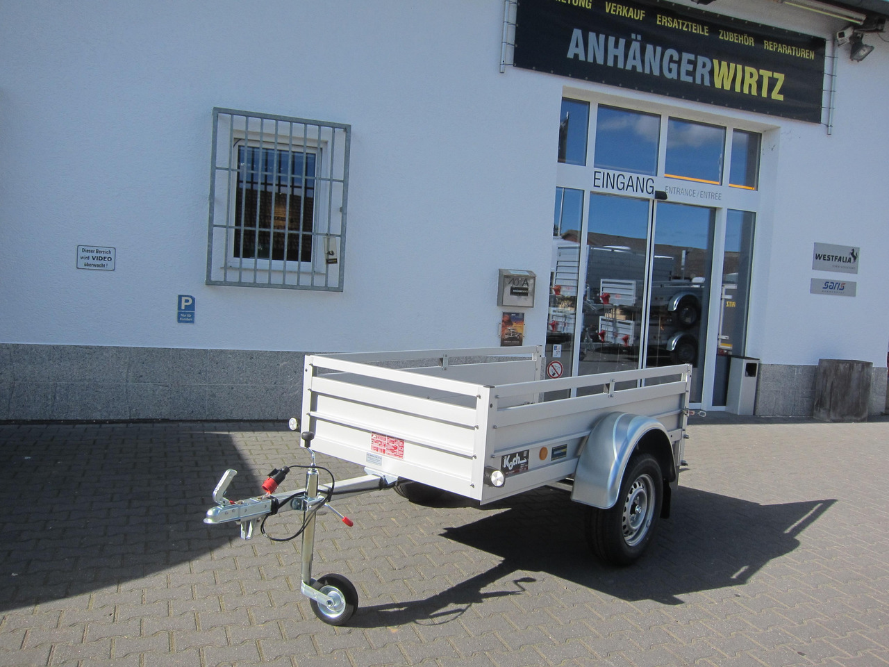 PKW Anhänger Koch Aluline U2 205x105x40cm (XS) 750kg 100 km/H order Aktion - Aanhangwagen auto: afbeelding 4 PKW Anhänger Koch Aluline U2 205x105x40cm (XS) 750kg 100 km/H order Aktion - Aanhangwagen auto: afbeelding 4