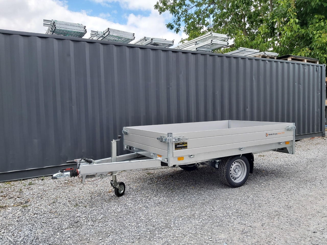 Aanhangwagen auto Saris PL 256 150 1500 1 256x150x30cm 13" 1500kg Modell 2024: afbeelding 10