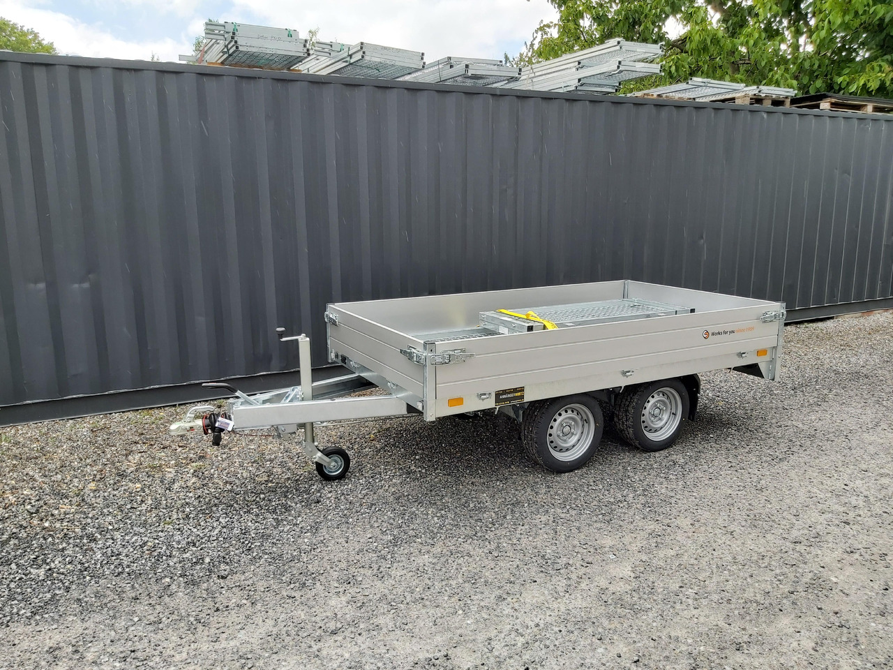 Open/ Plateau aanhangwagen Saris PL 276 150 2000 2 276x150x30cm 13" (S) 2000kg Online Aktion: afbeelding 10