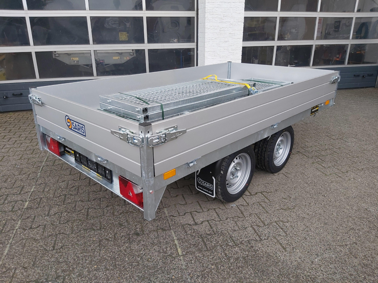 Open/ Plateau aanhangwagen Saris PL 276 150 2000 2 276x150x30cm 13" (S) 2000kg Online Aktion: afbeelding 6