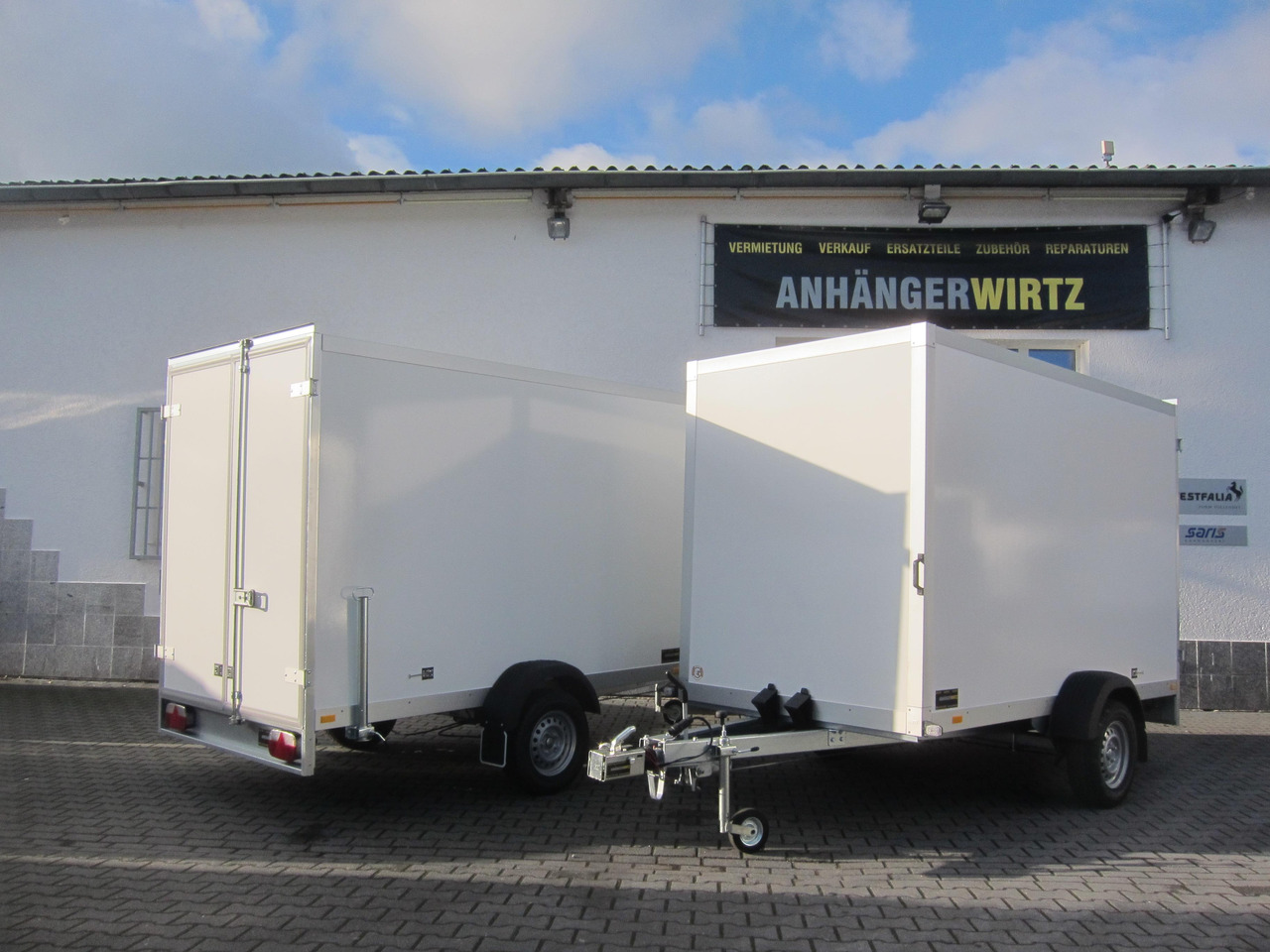 WM Meyer Koffer AZ 1330/151 S30 301x151x185cm (M) 1300Kg Winter Aktion 2024 - Gesloten aanhangwagen: afbeelding 1 WM Meyer Koffer AZ 1330/151 S30 301x151x185cm (M) 1300Kg Winter Aktion 2024 - Gesloten aanhangwagen: afbeelding 1