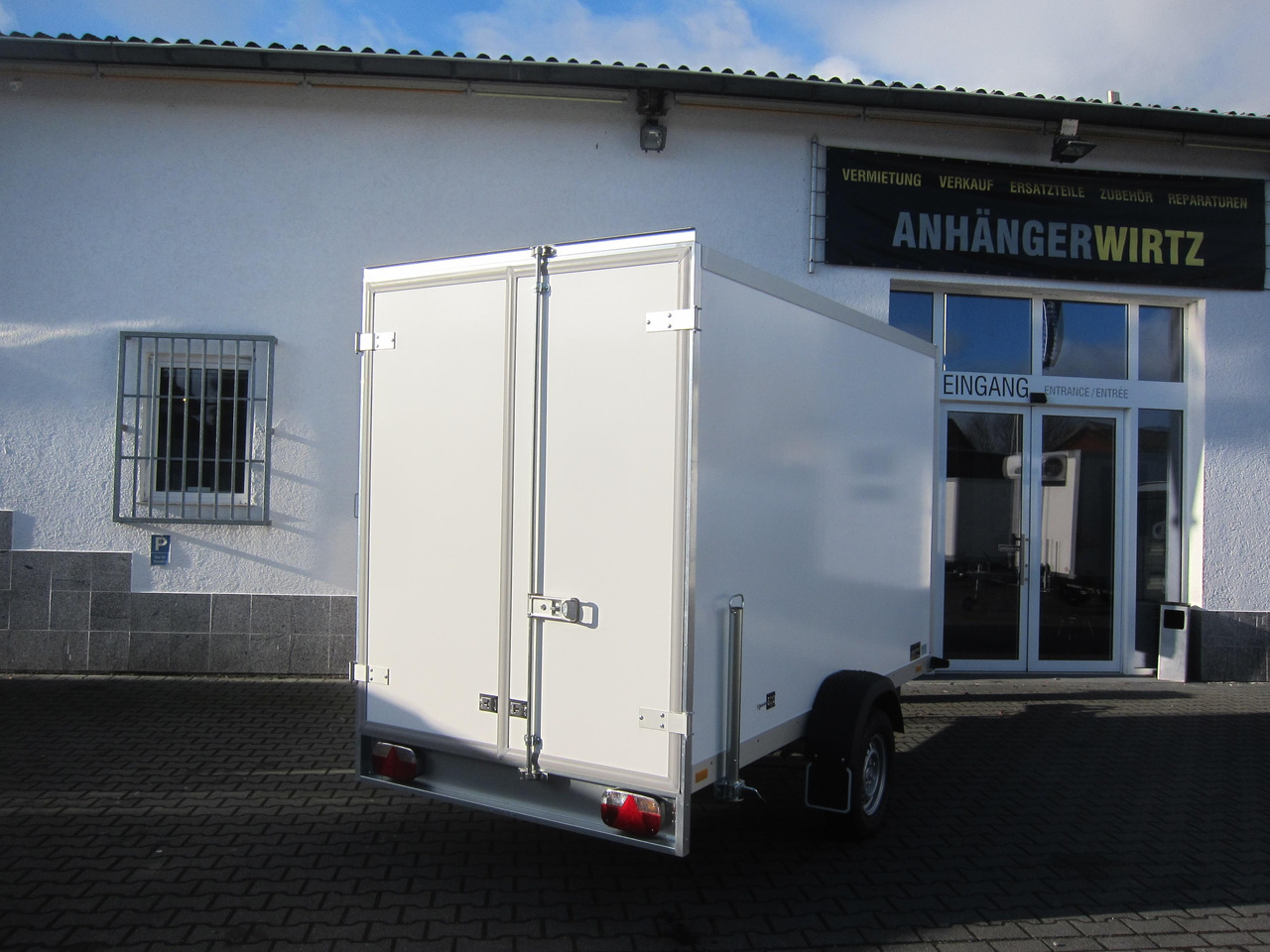 WM Meyer Koffer AZ 1330/151 S30 301x151x185cm (M) 1300Kg Winter Aktion 2024 - Gesloten aanhangwagen: afbeelding 4 WM Meyer Koffer AZ 1330/151 S30 301x151x185cm (M) 1300Kg Winter Aktion 2024 - Gesloten aanhangwagen: afbeelding 4