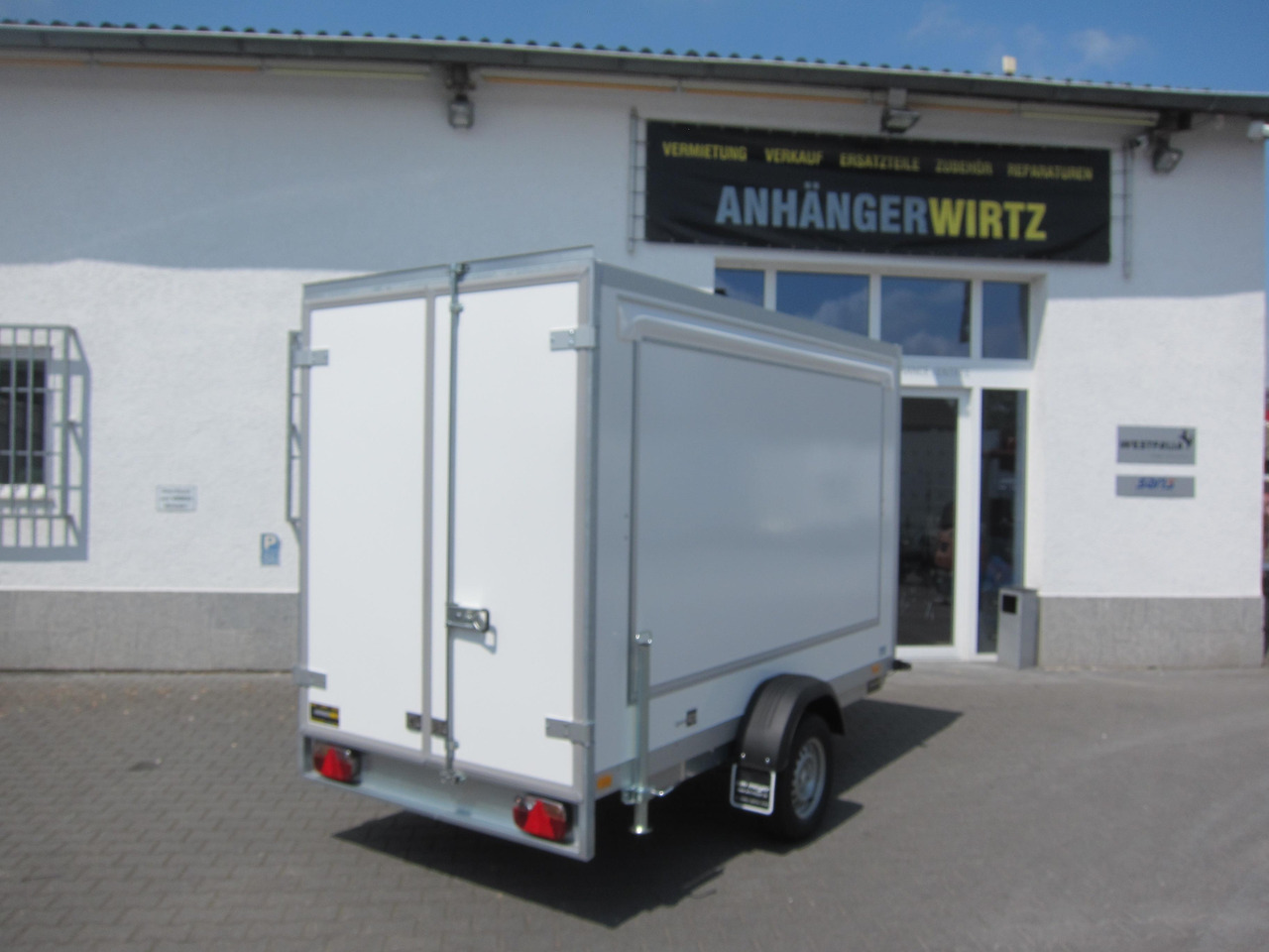 WM Meyer Koffer AZ 1330/151 S35 +Seitenklappe Zurrsystem (M) 1300kg - Gesloten aanhangwagen: afbeelding 3 WM Meyer Koffer AZ 1330/151 S35 +Seitenklappe Zurrsystem (M) 1300kg - Gesloten aanhangwagen: afbeelding 3