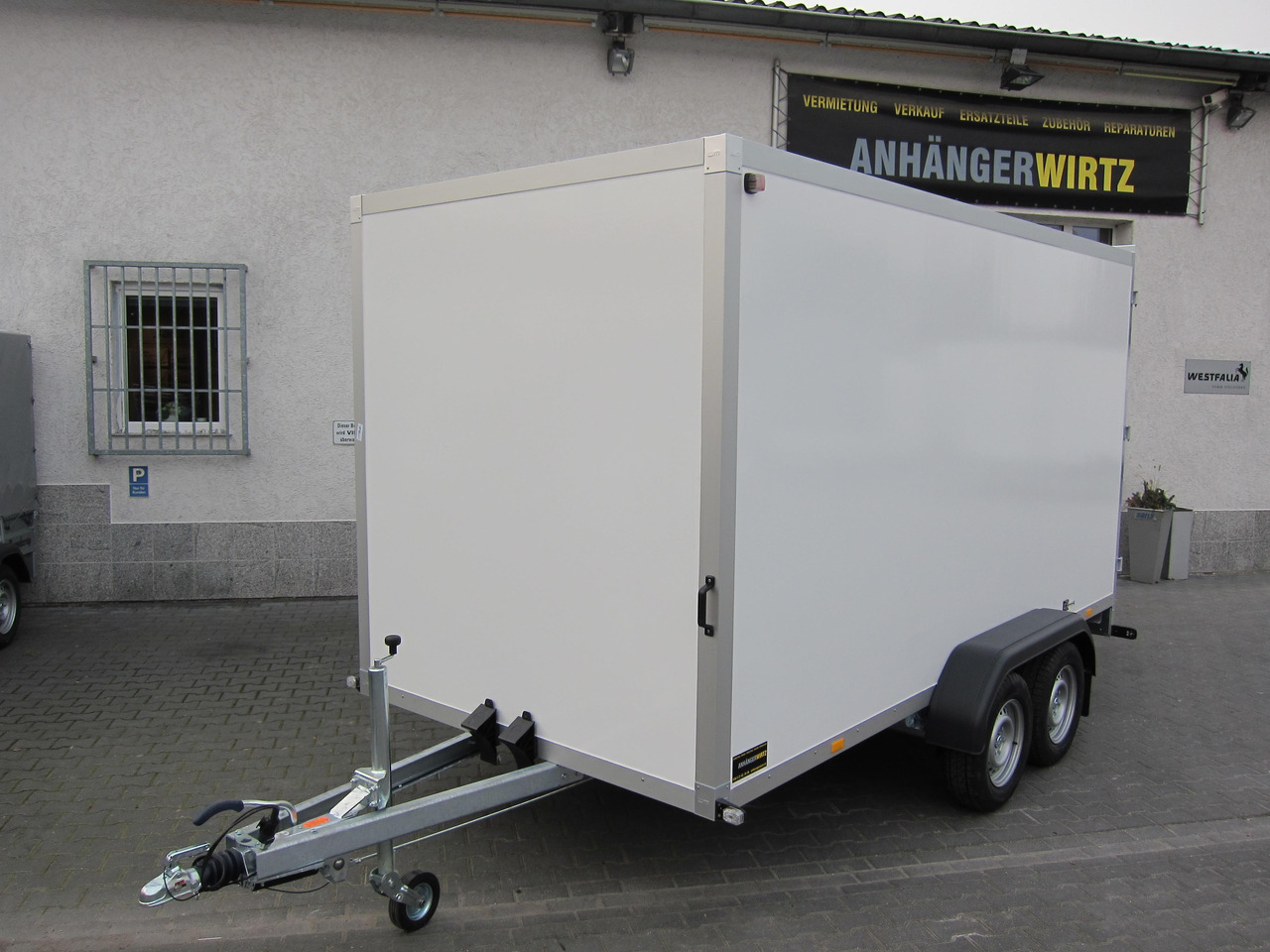 WM Meyer Koffer AZ 2740/185 S35 401x185x205cm (XL) 2700kg Januar Aktion - Gesloten aanhangwagen: afbeelding 3 WM Meyer Koffer AZ 2740/185 S35 401x185x205cm (XL) 2700kg Januar Aktion - Gesloten aanhangwagen: afbeelding 3