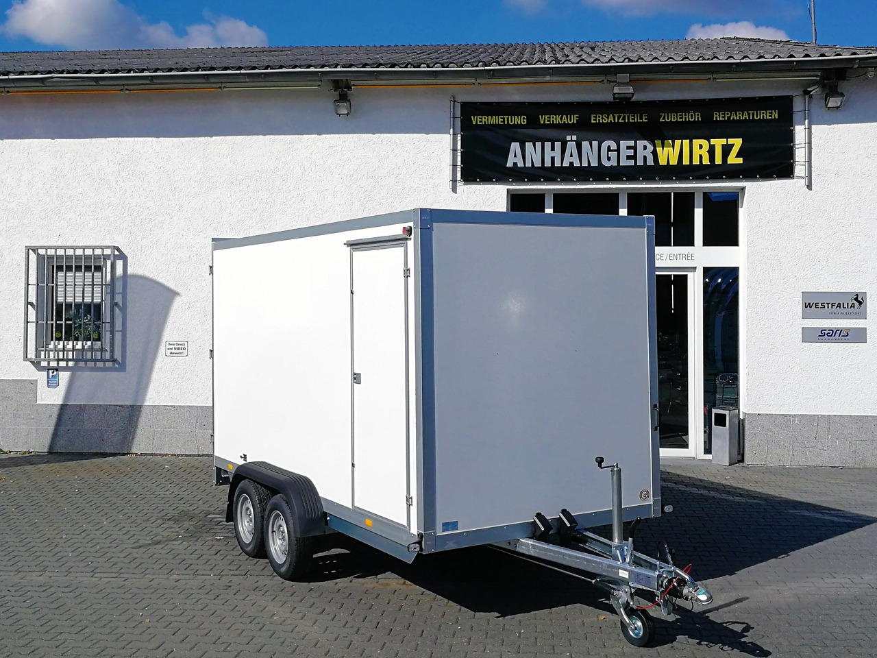 WM Meyer Koffer AZ 3540/185 S35 401x185x205cm Seitentür (XL) 3500kg Modell 2024 - Gesloten aanhangwagen: afbeelding 1 WM Meyer Koffer AZ 3540/185 S35 401x185x205cm Seitentür (XL) 3500kg Modell 2024 - Gesloten aanhangwagen: afbeelding 1