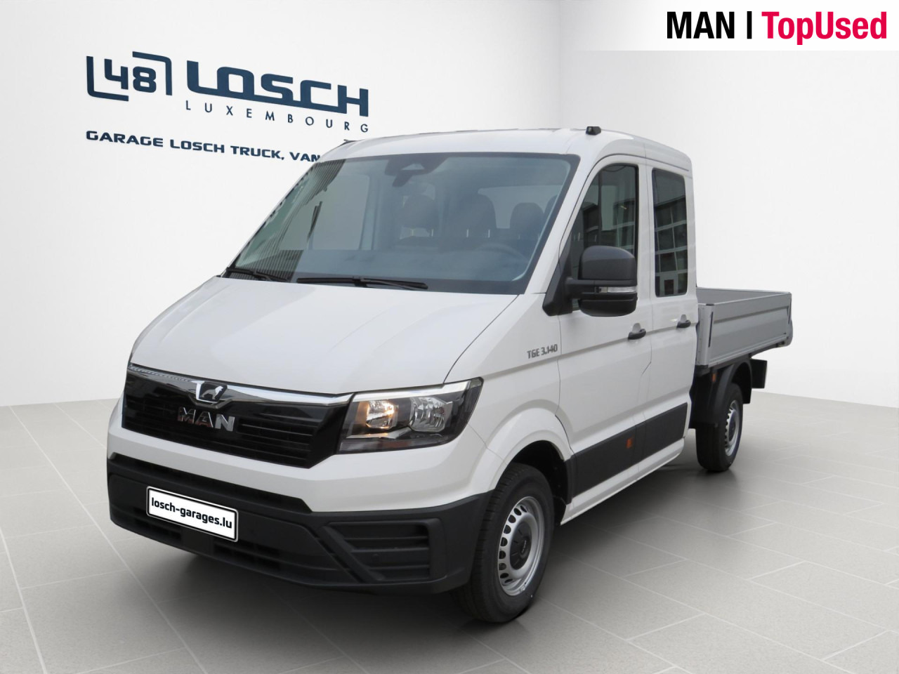 MAN TGE 3.140 4X2F L3 SB Doka Pritsche - Bestelwagen met open laadbak, Bestelwagen met dubbele cabine: afbeelding 1 MAN TGE 3.140 4X2F L3 SB Doka Pritsche - Bestelwagen met open laadbak, Bestelwagen met dubbele cabine: afbeelding 1