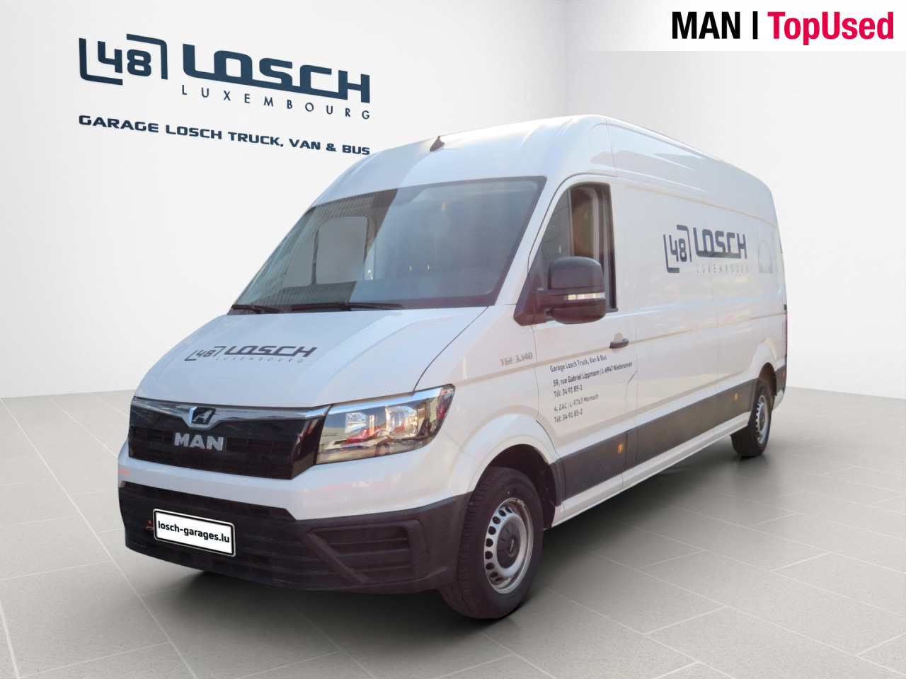 MAN TGE 3.140 4X2F L4H3 SB Kasten Klima ZV - Gesloten bestelwagen: afbeelding 1 MAN TGE 3.140 4X2F L4H3 SB Kasten Klima ZV - Gesloten bestelwagen: afbeelding 1