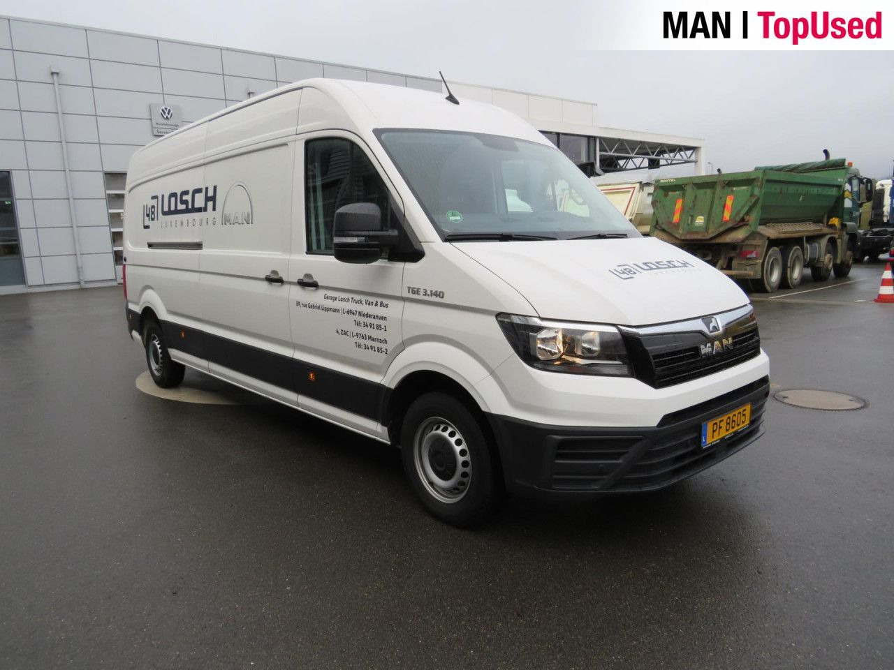 Gesloten bestelwagen MAN TGE 3.140 4X2F L4H3 SB Kasten MAN TGE 3.140 4X2F L4H3 SB Kasten Klima ZV: afbeelding 8