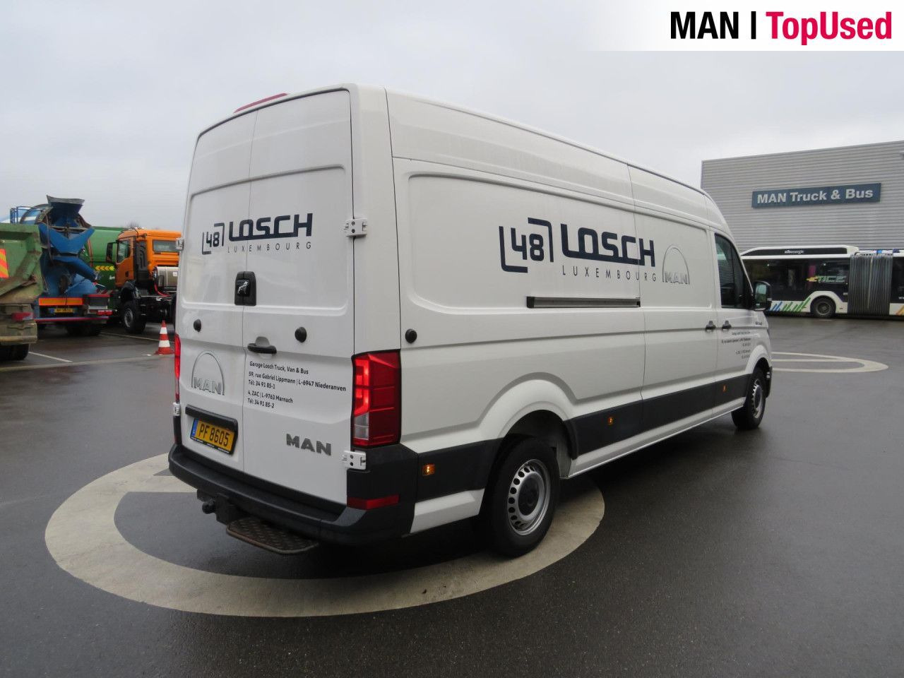 Gesloten bestelwagen MAN TGE 3.140 4X2F L4H3 SB Kasten MAN TGE 3.140 4X2F L4H3 SB Kasten Klima ZV: afbeelding 6