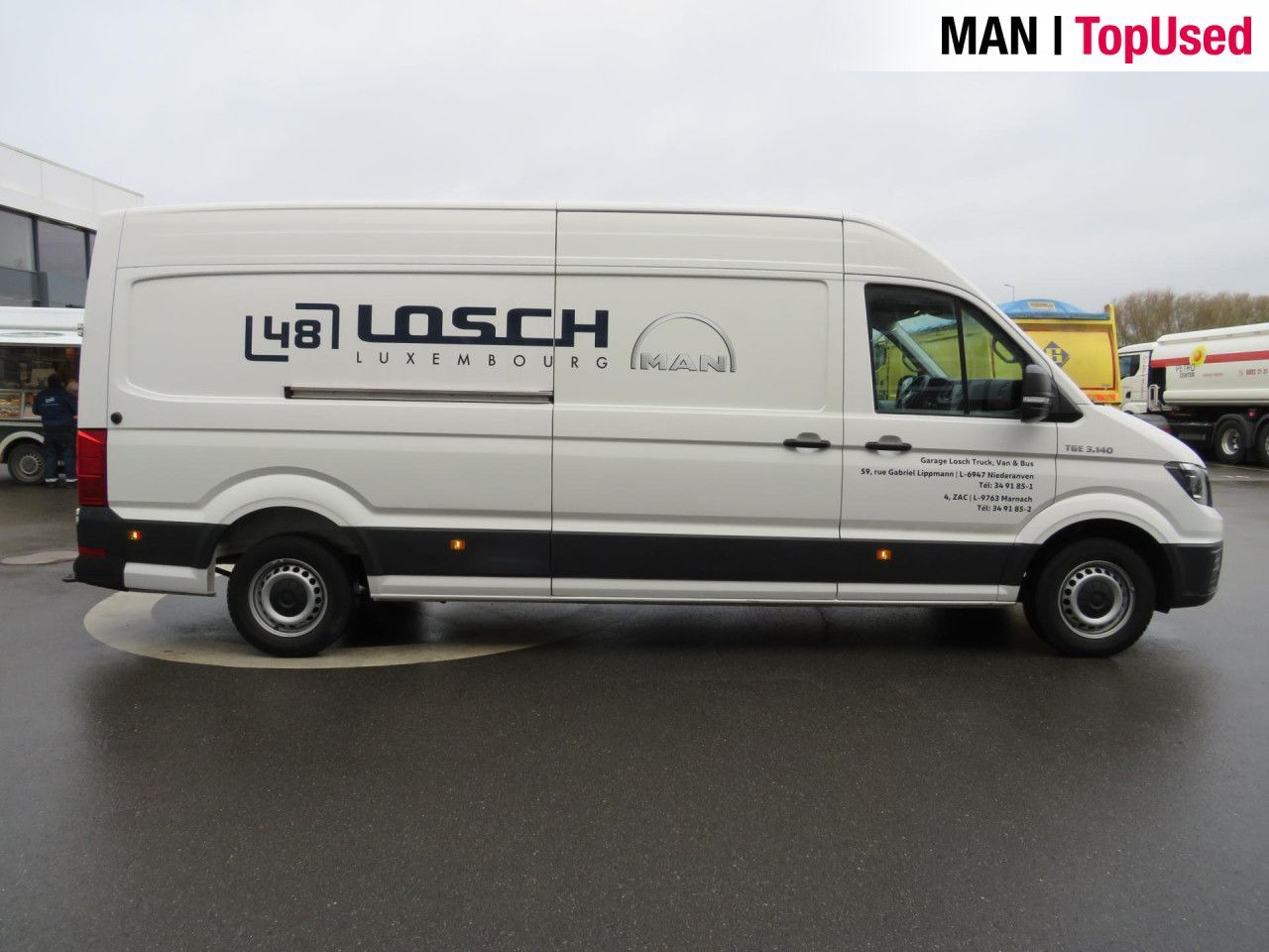 Gesloten bestelwagen MAN TGE 3.140 4X2F L4H3 SB Kasten MAN TGE 3.140 4X2F L4H3 SB Kasten Klima ZV: afbeelding 7