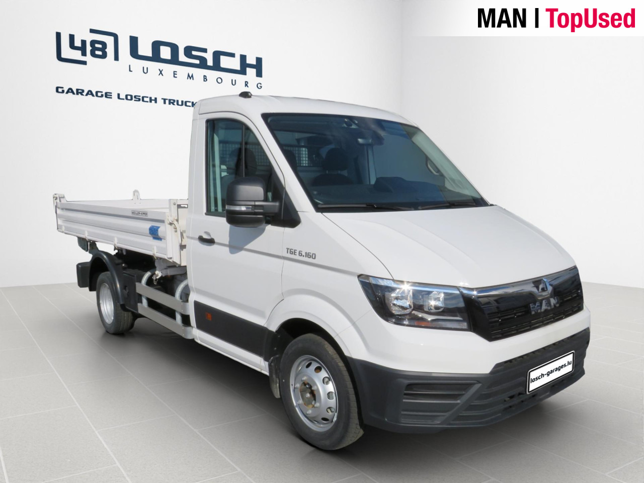 MAN TGE 6.160 4X2 L3 SB EK Meiller-DSK RWD Klima AHK - Kipper bestelwagen: afbeelding 3 MAN TGE 6.160 4X2 L3 SB EK Meiller-DSK RWD Klima AHK - Kipper bestelwagen: afbeelding 3