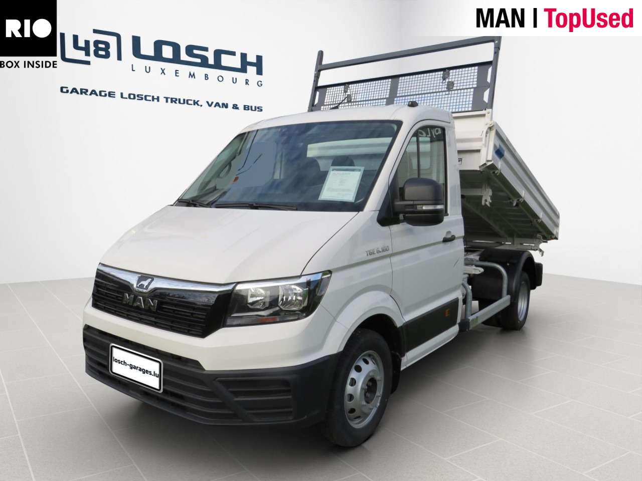 MAN TGE 6.160 4X2 L3 SB EK Meiller-DSK RWD - Kipper bestelwagen: afbeelding 1 MAN TGE 6.160 4X2 L3 SB EK Meiller-DSK RWD - Kipper bestelwagen: afbeelding 1