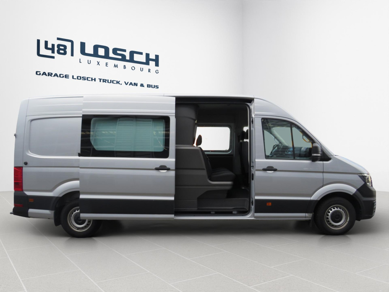 Gesloten bestelwagen, Bestelwagen met dubbele cabine VOLKSWAGEN Crafter 35 L4H3 Doka Kasten Klima AHK Navi ZV: afbeelding 6