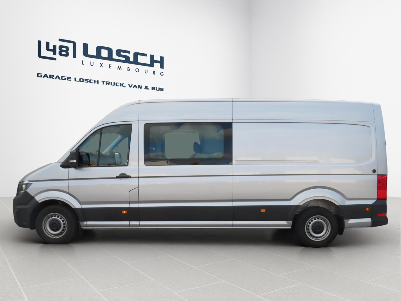 Gesloten bestelwagen, Bestelwagen met dubbele cabine VOLKSWAGEN Crafter 35 L4H3 Doka Kasten Klima AHK Navi ZV: afbeelding 9