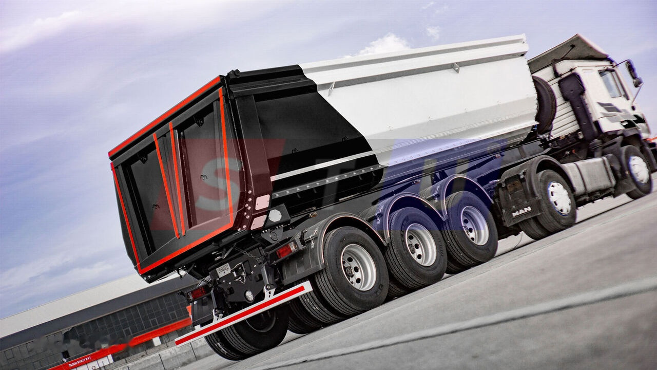 STU 3 Axle Tipper Trailer / Pool Type - Kipper oplegger: afbeelding 2 STU 3 Axle Tipper Trailer / Pool Type - Kipper oplegger: afbeelding 2