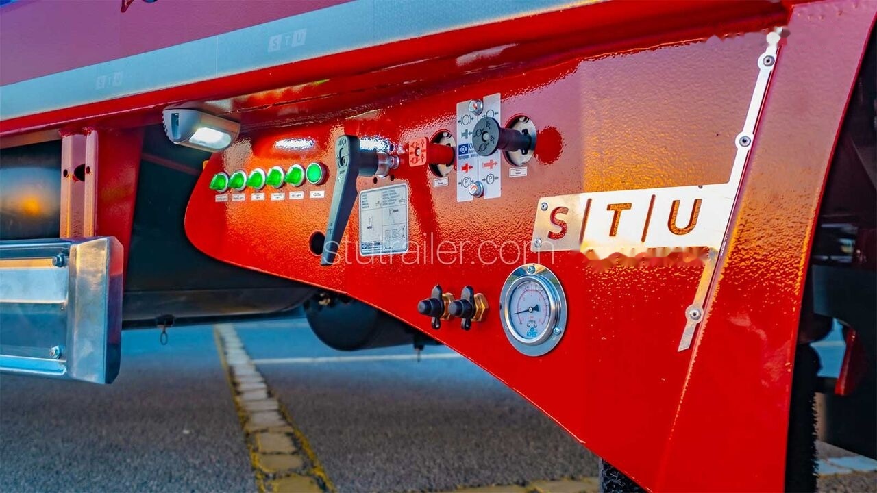 Nieuw Dieplader oplegger STU 4 Axle Extendable Lowbed Trailer: afbeelding 18