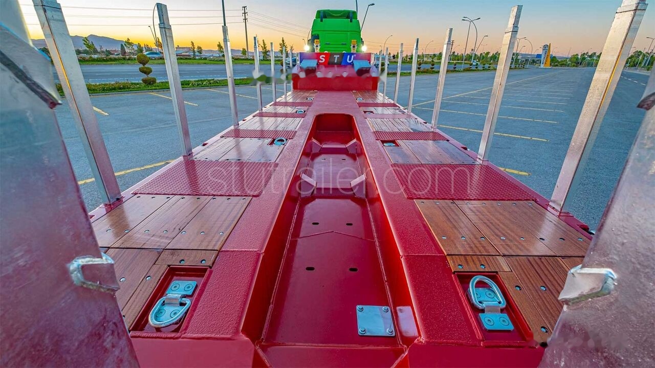 Nieuw Dieplader oplegger STU 4 Axle Extendable Lowbed Trailer: afbeelding 11