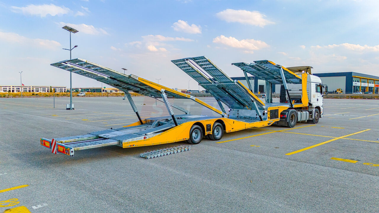 Nieuw Autotransport oplegger STU 6 Car Carrier Trailer: afbeelding 8 Nieuw Autotransport oplegger STU 6 Car Carrier Trailer: afbeelding 8