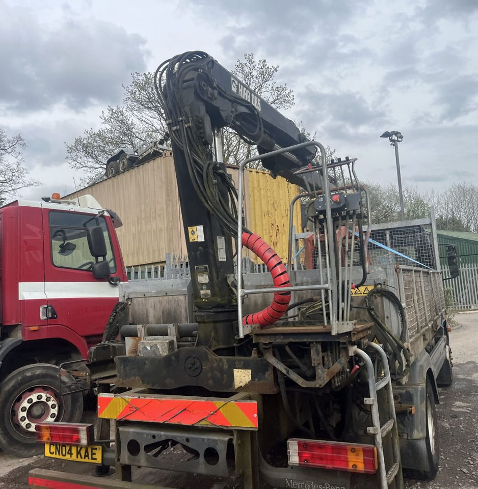 Mercedes Atego 1623 4x2 Rigid - Vrachtwagen met open laadbak, Kraanwagen: afbeelding 3 Mercedes Atego 1623 4x2 Rigid - Vrachtwagen met open laadbak, Kraanwagen: afbeelding 3