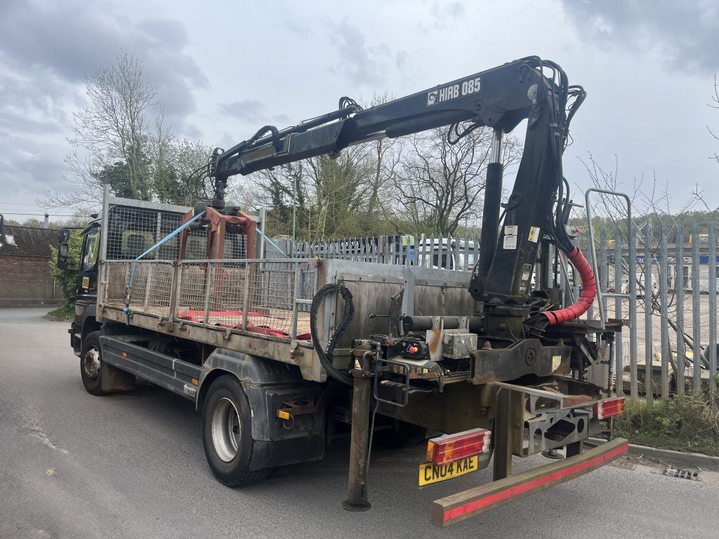 Mercedes Atego 1623 4x2 Rigid - Vrachtwagen met open laadbak, Kraanwagen: afbeelding 4 Mercedes Atego 1623 4x2 Rigid - Vrachtwagen met open laadbak, Kraanwagen: afbeelding 4