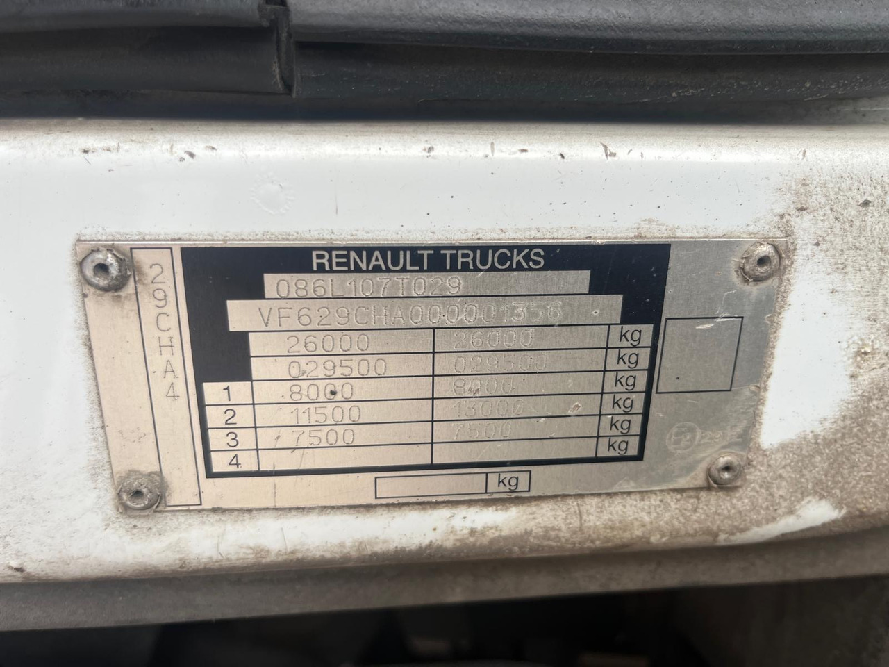 Schuifzeilen vrachtwagen Renault Premium: afbeelding 9 Schuifzeilen vrachtwagen Renault Premium: afbeelding 9