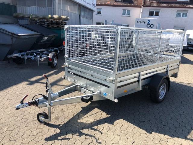 Brenderup 2300S Stahl Laubgitter, 1,3 to. kippbar KV, 3010x1530x400mm - Aanhangwagen auto: afbeelding 2 Brenderup 2300S Stahl Laubgitter, 1,3 to. kippbar KV, 3010x1530x400mm - Aanhangwagen auto: afbeelding 2