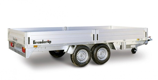 Brenderup 5420WATB3500 Alu Hochlader, 3,5 to. 4170 x 2030 x 330 mm - Aanhangwagen auto: afbeelding 2 Brenderup 5420WATB3500 Alu Hochlader, 3,5 to. 4170 x 2030 x 330 mm - Aanhangwagen auto: afbeelding 2