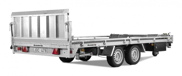 Brenderup 6420 Alu, 64203500, Hochlader kippbar 3,5 t. 4080x2050x100mm - Aanhangwagen auto: afbeelding 5 Brenderup 6420 Alu, 64203500, Hochlader kippbar 3,5 t. 4080x2050x100mm - Aanhangwagen auto: afbeelding 5