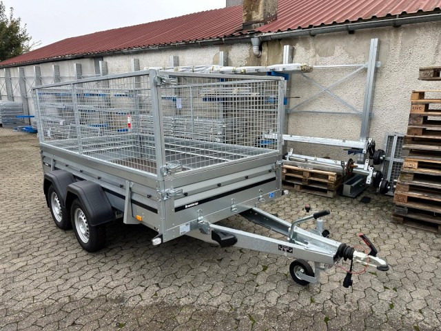 Brenderup Tieflader 2300S Stahl mit Laubgitter, 2,0 to. 3010x1530x400mm - Aanhangwagen auto: afbeelding 1 Brenderup Tieflader 2300S Stahl mit Laubgitter, 2,0 to. 3010x1530x400mm - Aanhangwagen auto: afbeelding 1