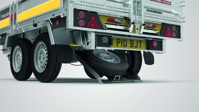 Brian James Cargo Tipper 526 Heckkipper 526-3116-35-2-12, 3100 x 1600 x 300 mm, 3,5 to. - Kipper aanhangwagen: afbeelding 5 Brian James Cargo Tipper 526 Heckkipper 526-3116-35-2-12, 3100 x 1600 x 300 mm, 3,5 to. - Kipper aanhangwagen: afbeelding 5