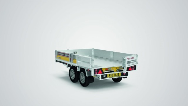 Brian James Cargo Tipper 526 Heckkipper 526-3116-35-2-12, 3100 x 1600 x 300 mm, 3,5 to. - Kipper aanhangwagen: afbeelding 2 Brian James Cargo Tipper 526 Heckkipper 526-3116-35-2-12, 3100 x 1600 x 300 mm, 3,5 to. - Kipper aanhangwagen: afbeelding 2