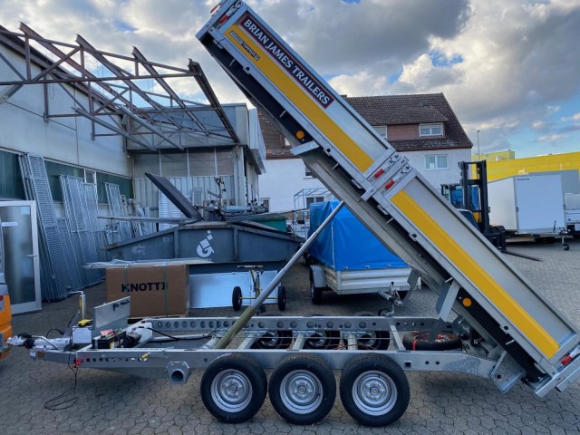 Brian James Cargo Tipper Heckkipper 3-achs, 526-3620-35-3-12, 3600 x 2000 x 300 mm, 3,5 to. - Kipper aanhangwagen: afbeelding 1 Brian James Cargo Tipper Heckkipper 3-achs, 526-3620-35-3-12, 3600 x 2000 x 300 mm, 3,5 to. - Kipper aanhangwagen: afbeelding 1