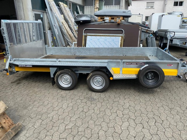 Brian James General Plant Baumaschinenanhänger 551-4017, 4000 x 1850 mm, 3,5 to. - Machinetransporter: afbeelding 4 Brian James General Plant Baumaschinenanhänger 551-4017, 4000 x 1850 mm, 3,5 to. - Machinetransporter: afbeelding 4