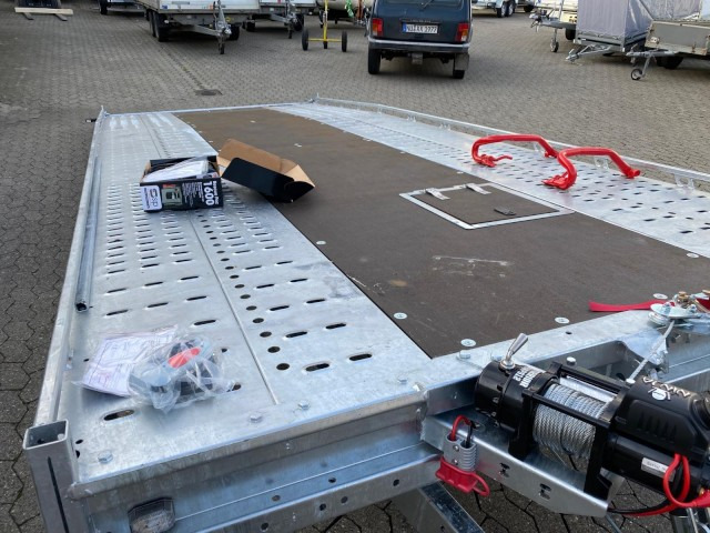 Brian James T6 Transporter, 230-6553, 5500 x 2220 mm, 3,5 to. kippbar mit Auffahrrampe - Autotransport aanhangwagen: afbeelding 4 Brian James T6 Transporter, 230-6553, 5500 x 2220 mm, 3,5 to. kippbar mit Auffahrrampe - Autotransport aanhangwagen: afbeelding 4