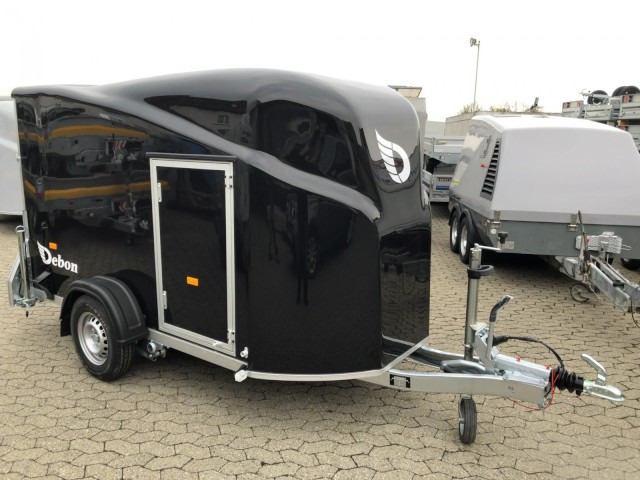Cheval Liberte Debon Cargo 2 Poly + Türe schwarz 1300 kg, 100 km/h, 300x155x168cm - Gesloten aanhangwagen: afbeelding 1 Cheval Liberte Debon Cargo 2 Poly + Türe schwarz 1300 kg, 100 km/h, 300x155x168cm - Gesloten aanhangwagen: afbeelding 1