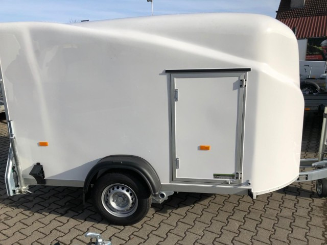 Cheval Liberte Debon Cargo 2 Poly + Türe weiß 1300 kg, 100 km/h, 300x155x168cm - Gesloten aanhangwagen: afbeelding 5 Cheval Liberte Debon Cargo 2 Poly + Türe weiß 1300 kg, 100 km/h, 300x155x168cm - Gesloten aanhangwagen: afbeelding 5