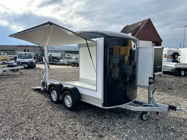 Cheval Liberte Debon Roadster 500 Sandwich Verkaufsklappe 2600 kg, 100 km/h, 320x167x200cm - Gesloten aanhangwagen: afbeelding 1 Cheval Liberte Debon Roadster 500 Sandwich Verkaufsklappe 2600 kg, 100 km/h, 320x167x200cm - Gesloten aanhangwagen: afbeelding 1