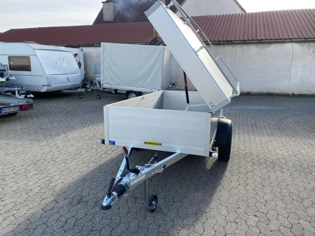 Nieuw Aanhangwagen auto Humbaur HA 132513-5 mit Holz-Alu Deckel mit Reling 1300 kg, 2510 x 1310 x 500mm, 100 km/h: afbeelding 6