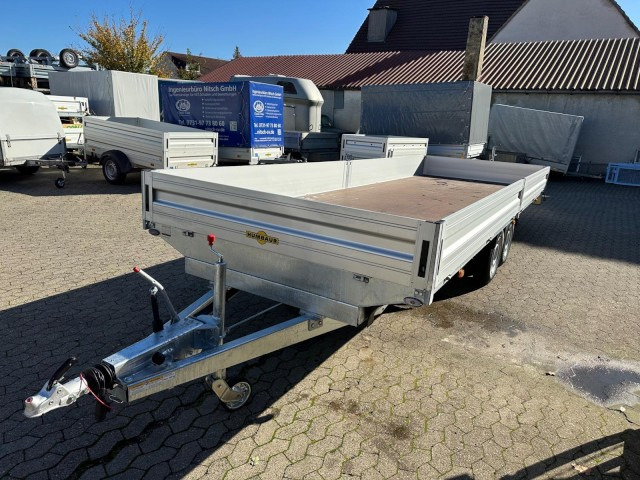 Humbaur HT 35 62 21 GR Hochlader 3,5 to. 6220 x 2070 x 350 mm - Aanhangwagen auto: afbeelding 1 Humbaur HT 35 62 21 GR Hochlader 3,5 to. 6220 x 2070 x 350 mm - Aanhangwagen auto: afbeelding 1