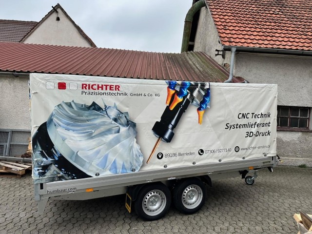 Humbaur Humbaur Plane mit Beschriftung im Digitaldruck - Aanhangwagen auto: afbeelding 3 Humbaur Humbaur Plane mit Beschriftung im Digitaldruck - Aanhangwagen auto: afbeelding 3