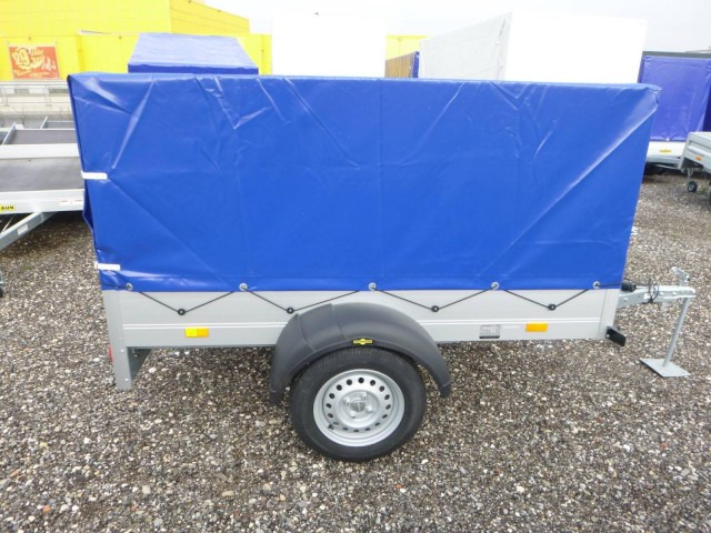 Humbaur Startrailer H 752010 mit Hochplane 750 kg 2050x1095x300mm - Aanhangwagen auto: afbeelding 4 Humbaur Startrailer H 752010 mit Hochplane 750 kg 2050x1095x300mm - Aanhangwagen auto: afbeelding 4