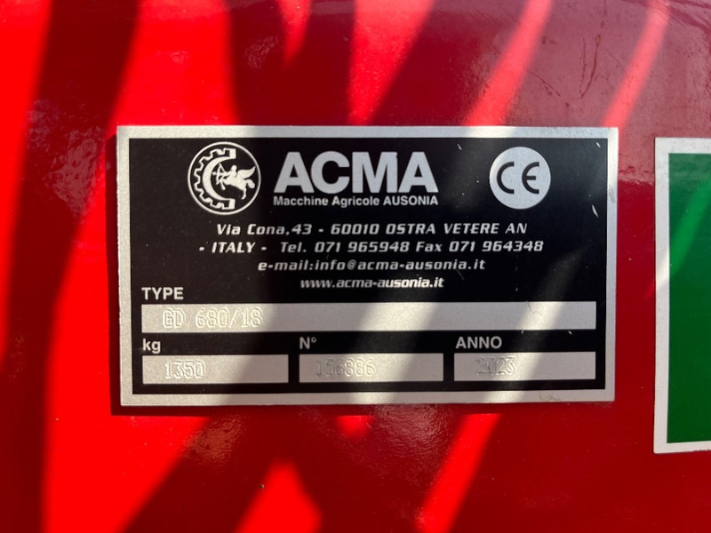Acma GD 680/18 - Hooischudder: afbeelding 3 Acma GD 680/18 - Hooischudder: afbeelding 3
