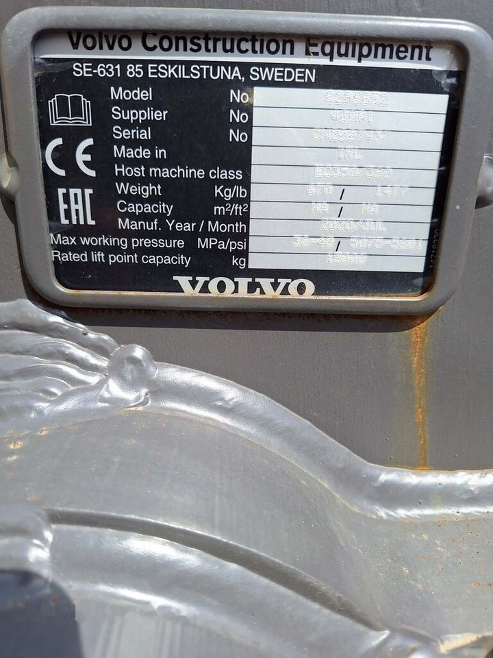 Volvo 8296852 Volvo EC350/380 - Snelwissel voor Graafmachine: afbeelding 5 Volvo 8296852 Volvo EC350/380 - Snelwissel voor Graafmachine: afbeelding 5