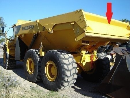 Volvo tailgate Volvo A25, A30, A35 articulated dump - Carrosserie en exterieur voor Kiepwagen met knikbesturing: afbeelding 3 Volvo tailgate Volvo A25, A30, A35 articulated dump - Carrosserie en exterieur voor Kiepwagen met knikbesturing: afbeelding 3